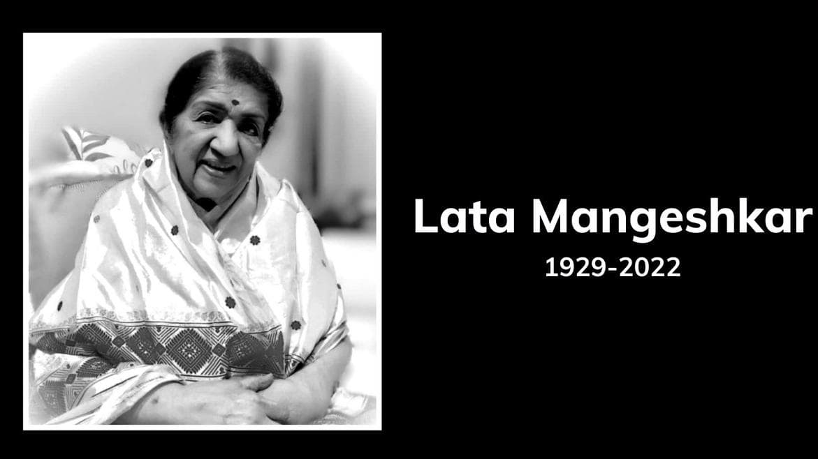 Veteran singer Lata Mangeshkar passes away at 92