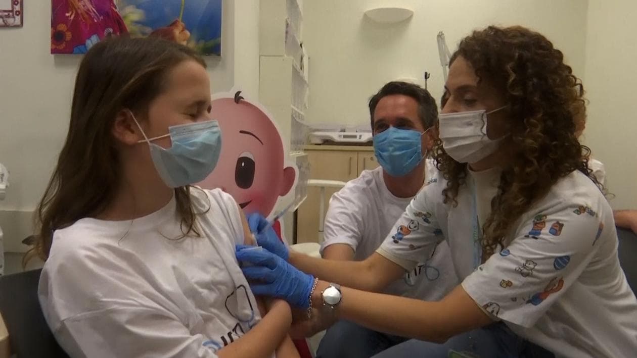 Israel starts Covid vaccines for kids aged 5 to 11 amid 'children wave' fears 