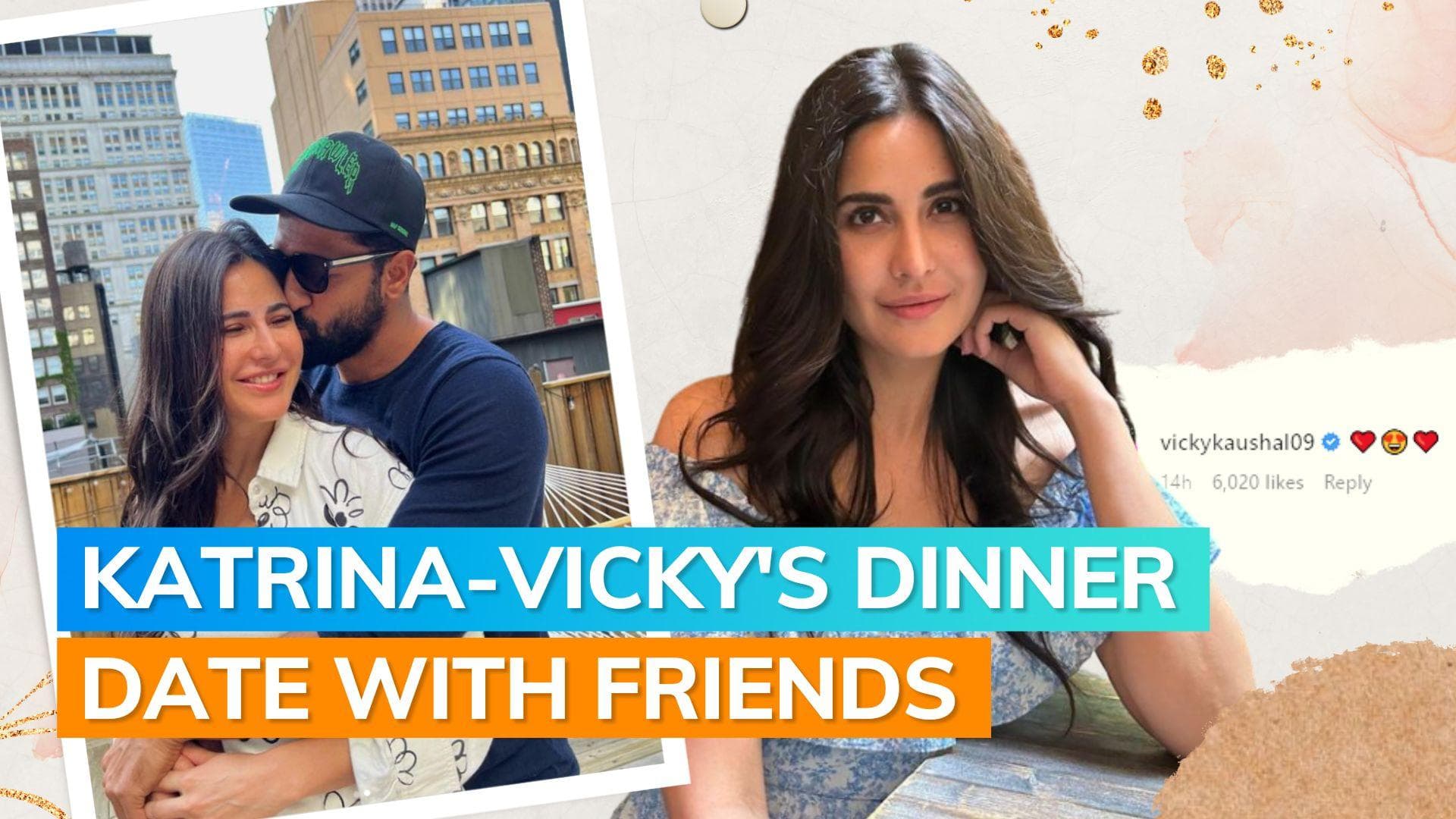 Vicky Kaushal and Katrina Kaif spotted hanging out with friends in New York | Watch