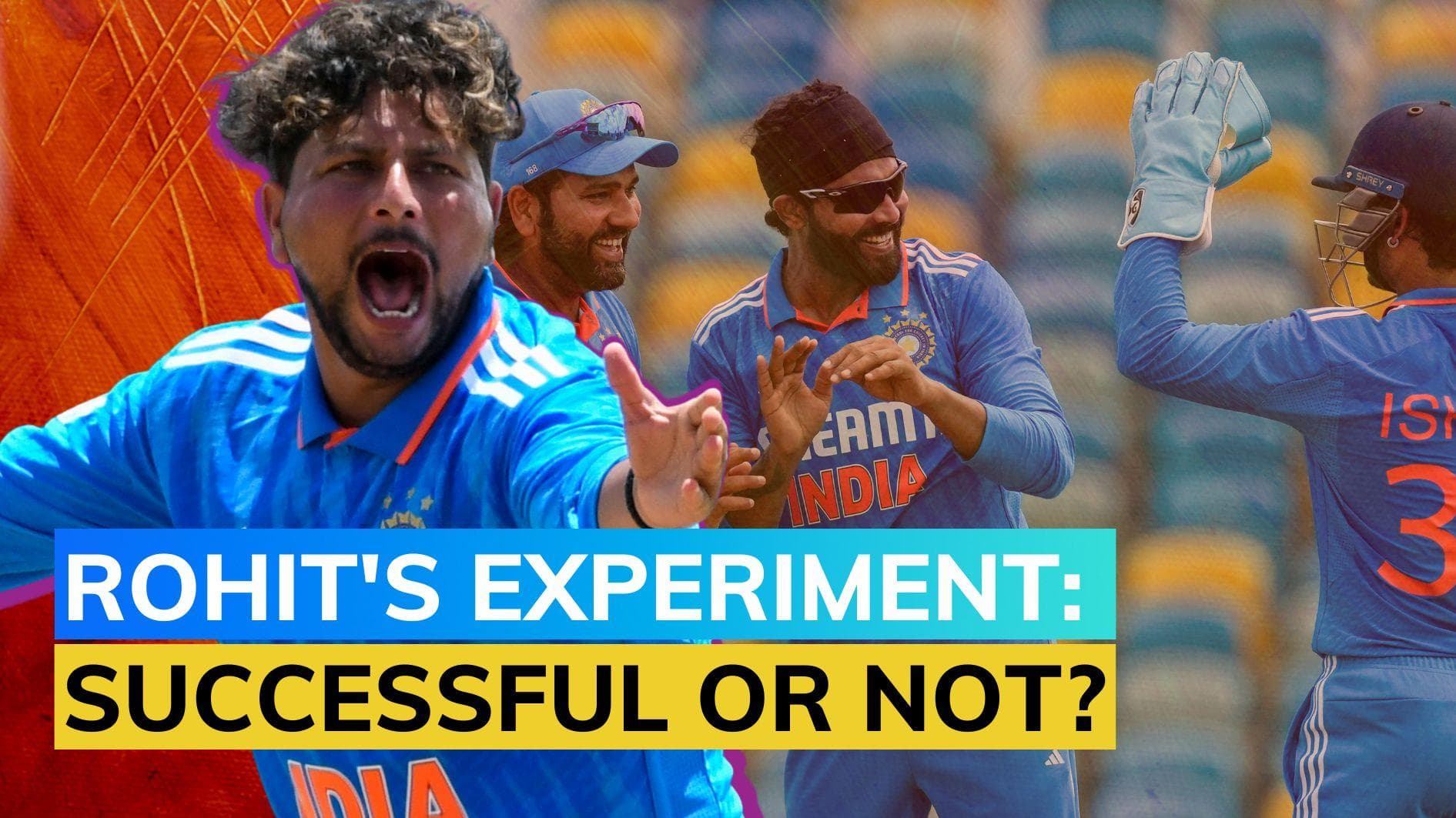 IND vs WI 1st ODI: Kuldeep, Jadeja star as India test out batting options during 5-wicket win