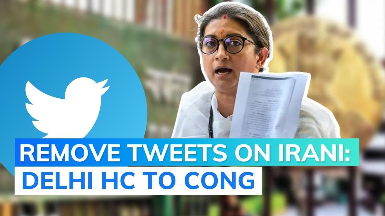 Smriti Irani defamation suit: Delhi HC summons Congress leaders, directs to remove tweets 