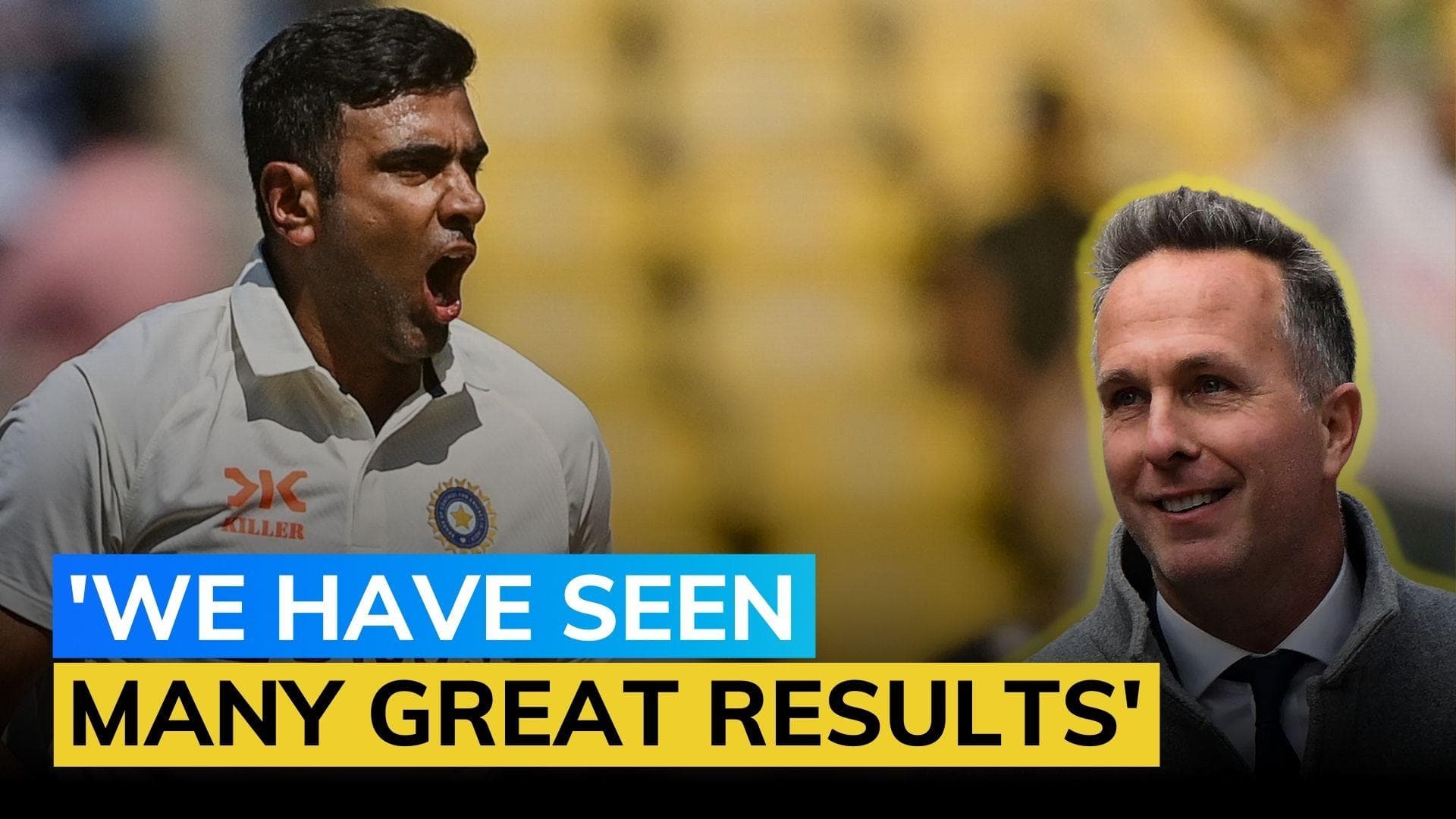 R Ashwin gives an epic response to Michael Vaughan for calling Team India an 'underachieving side'