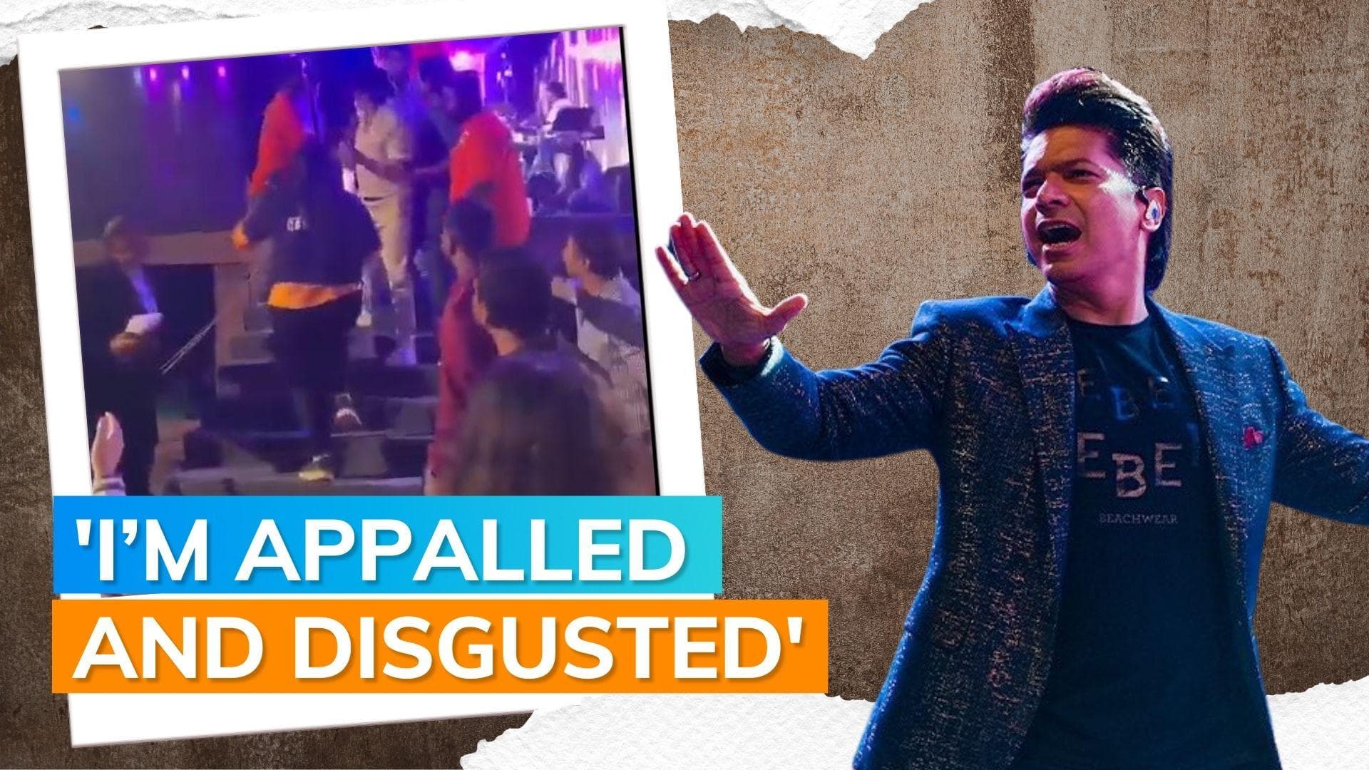 Sonu Nigam selfie scuffle incident: Shaan reacts, urges action from government