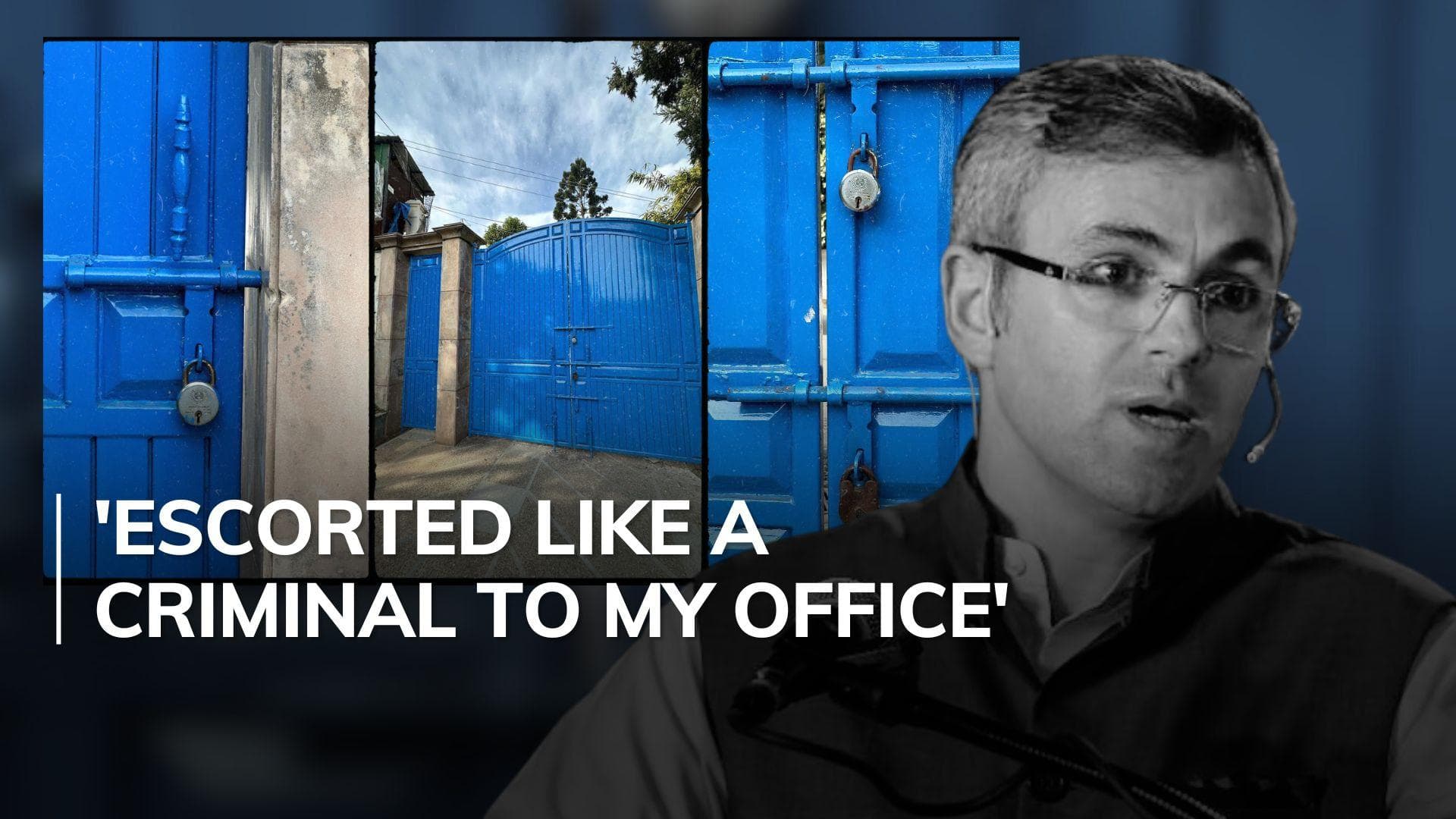 Omar Abdullah says gates of his house locked, wasn't allowed to visit Rajouri