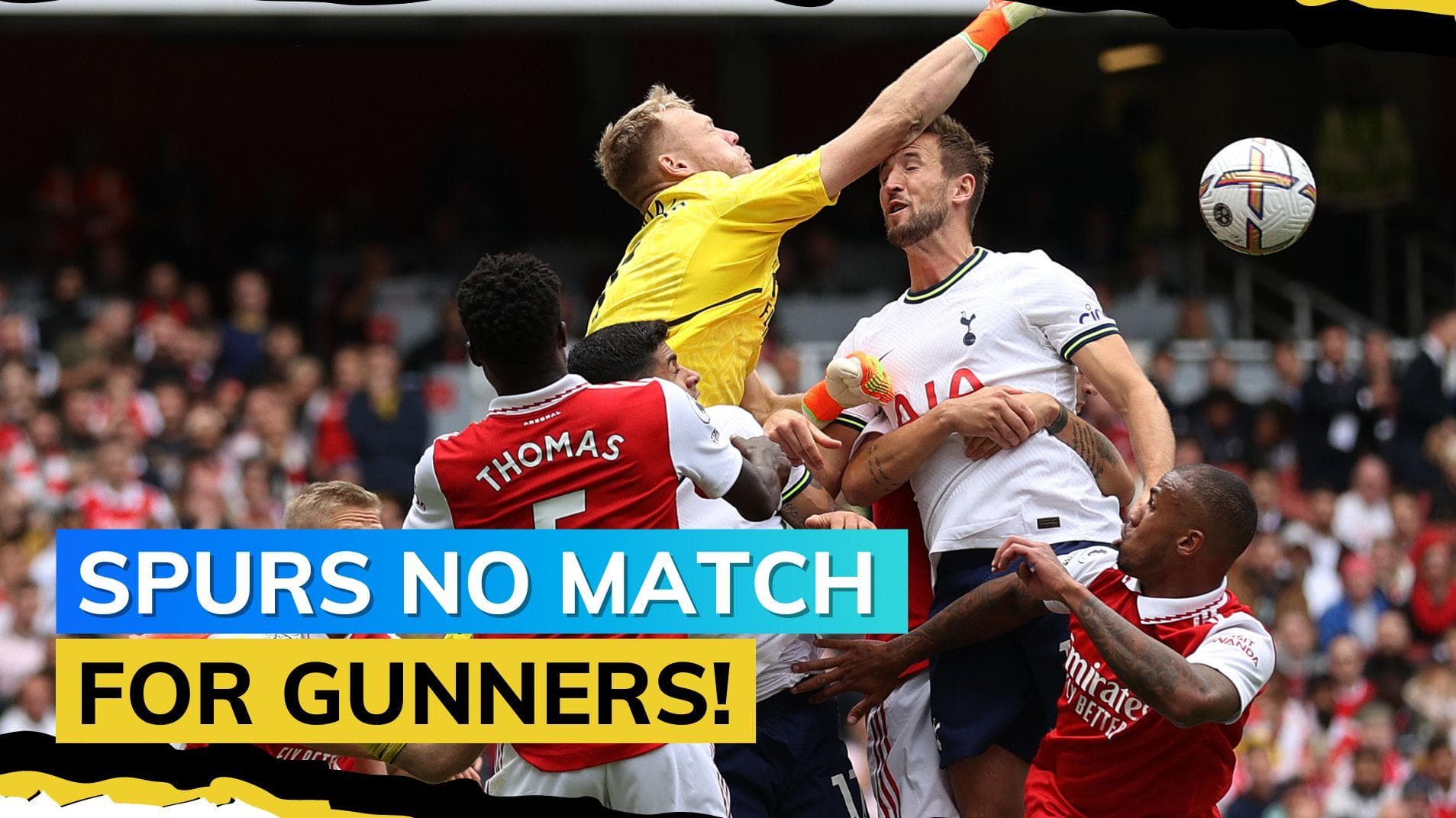 Arsenal thump Tottenham in North London derby, stay top of Premier League