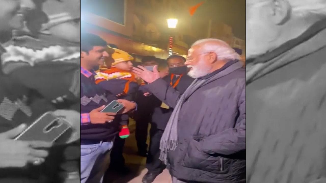 Midnight visit of PM Modi: आधी रात PM मोदी ने देखी काशी की भव्यता, देखिए वीडियो