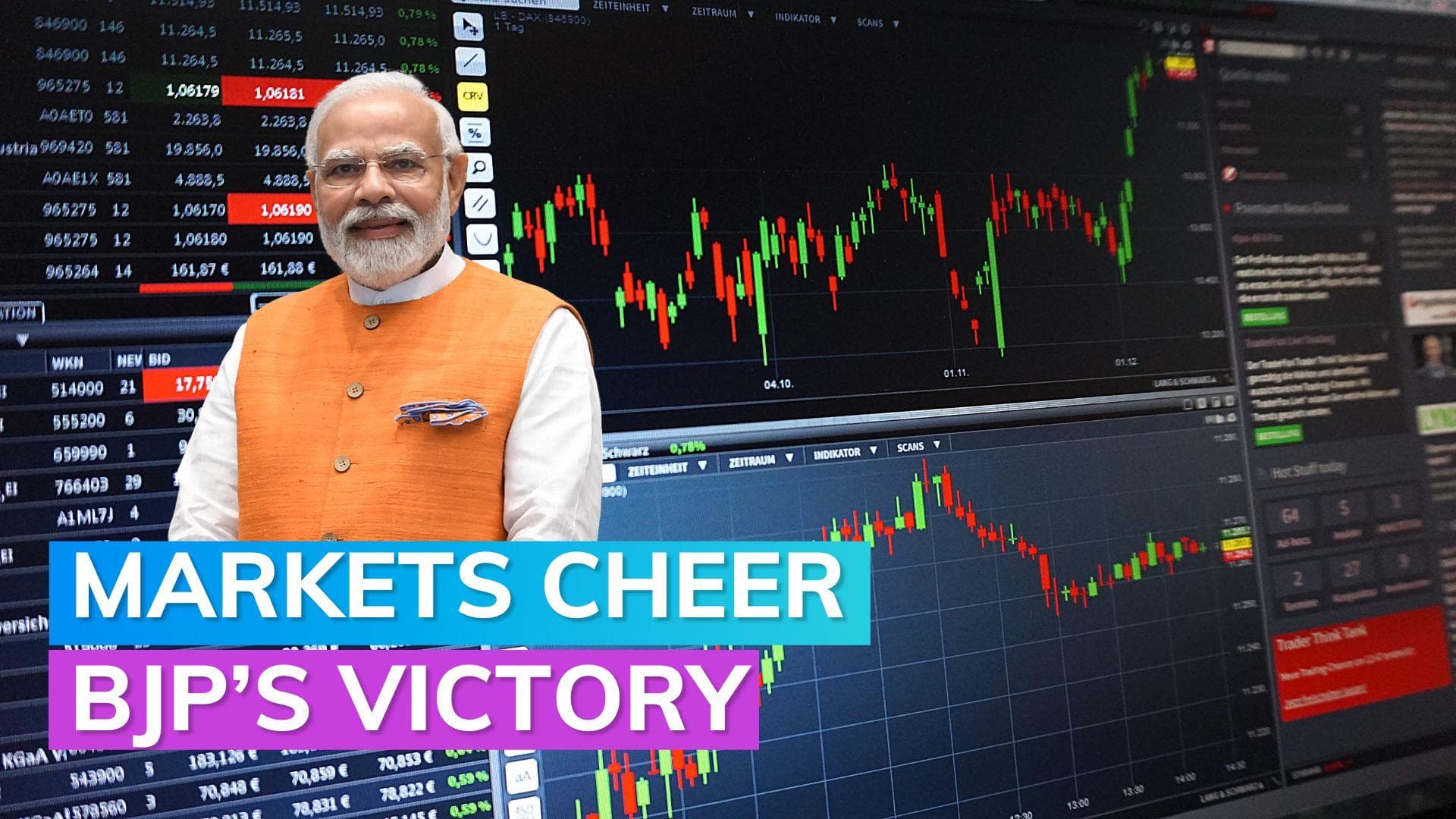 Equity markets rally: Nifty, Sensex hit new high after BJP wins in three states