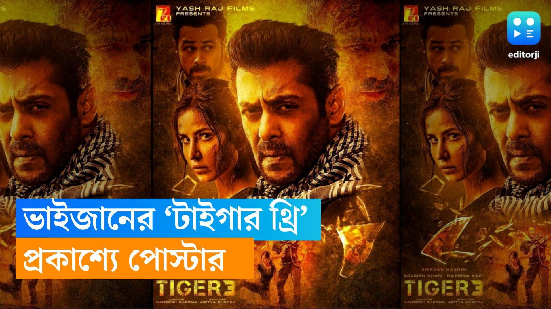 Tiger 3: দিওয়ালিতে আসছে 'টাইগার থ্রি', প্রকাশ্যে ACTION- এ ভরপুর ভাইজানের ছবির পোস্টার 