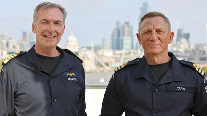 Commander Craig: 007 star Daniel Craig made honorary Royal Navy officer