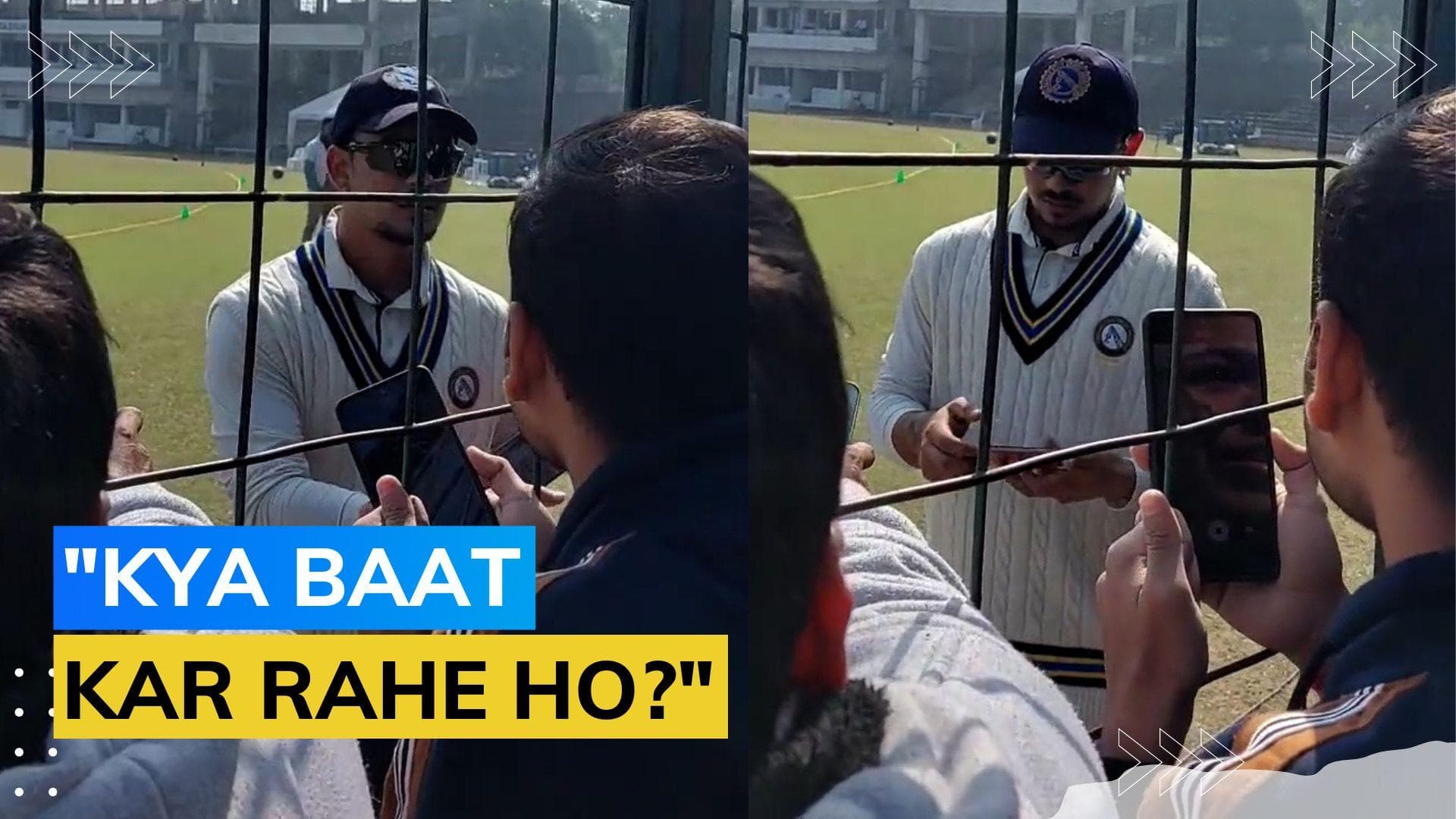Watch! Ishan Kishan shocked after fan tells him ‘Rishabh Pant ka accident ho gaya’