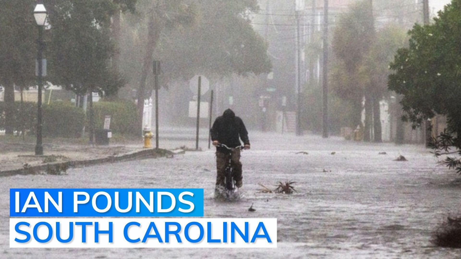 Hurricane Ian batters South Carolina as Florida's death toll climbs