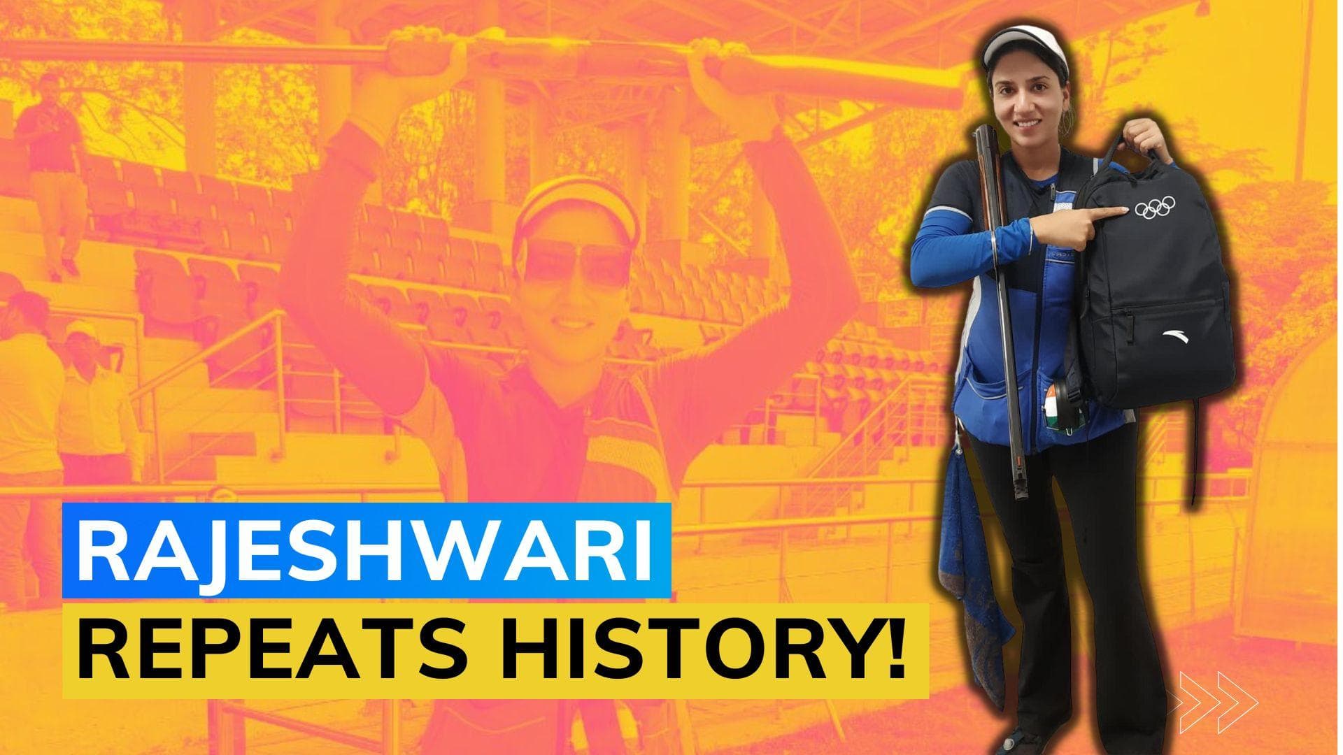 Shooting World Championships: Trap shooter Rajeshwari Kumari earns India's 7th Paris Olympic quota