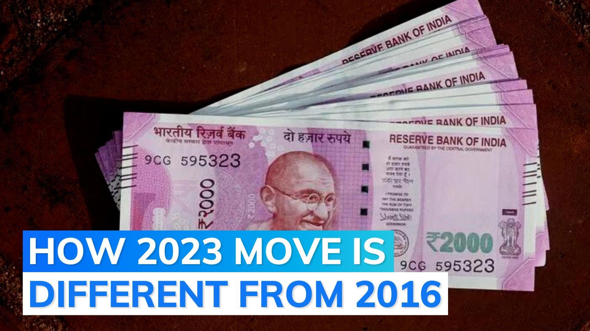 Withdrawal of Rs2000 currency note Demonetisation 2.0? 