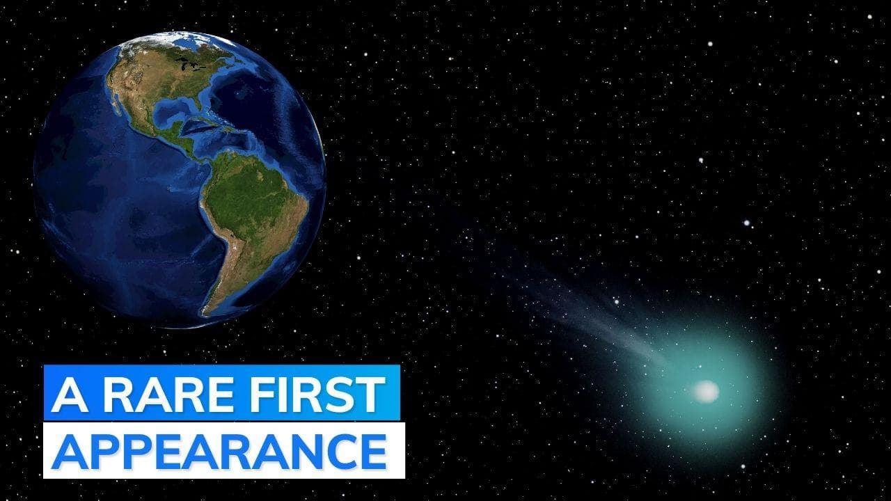 Trending: rare 'green comet' to make first appearance on this day