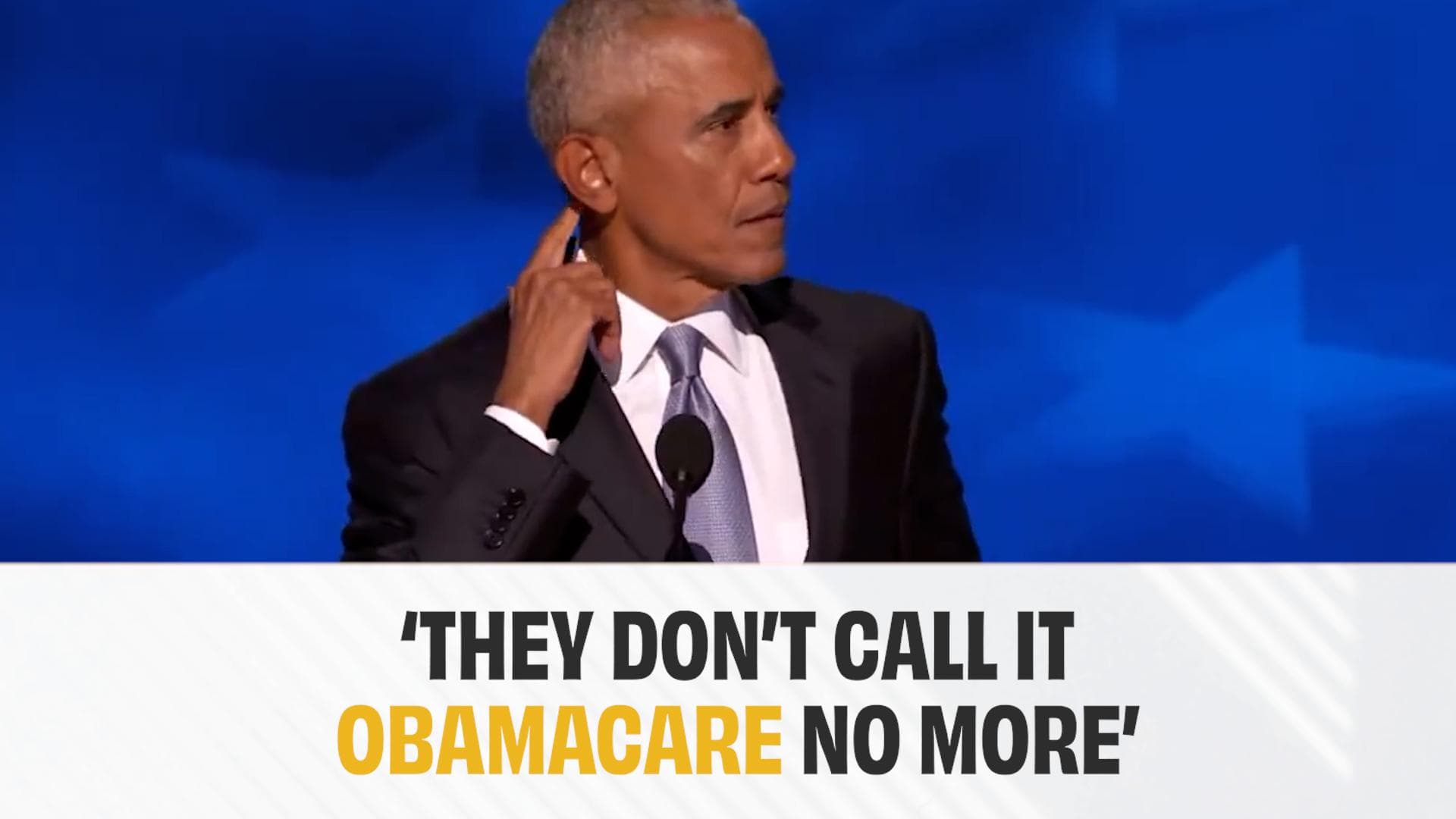 DNC 2024: Obama Jokes About ObamaCare 