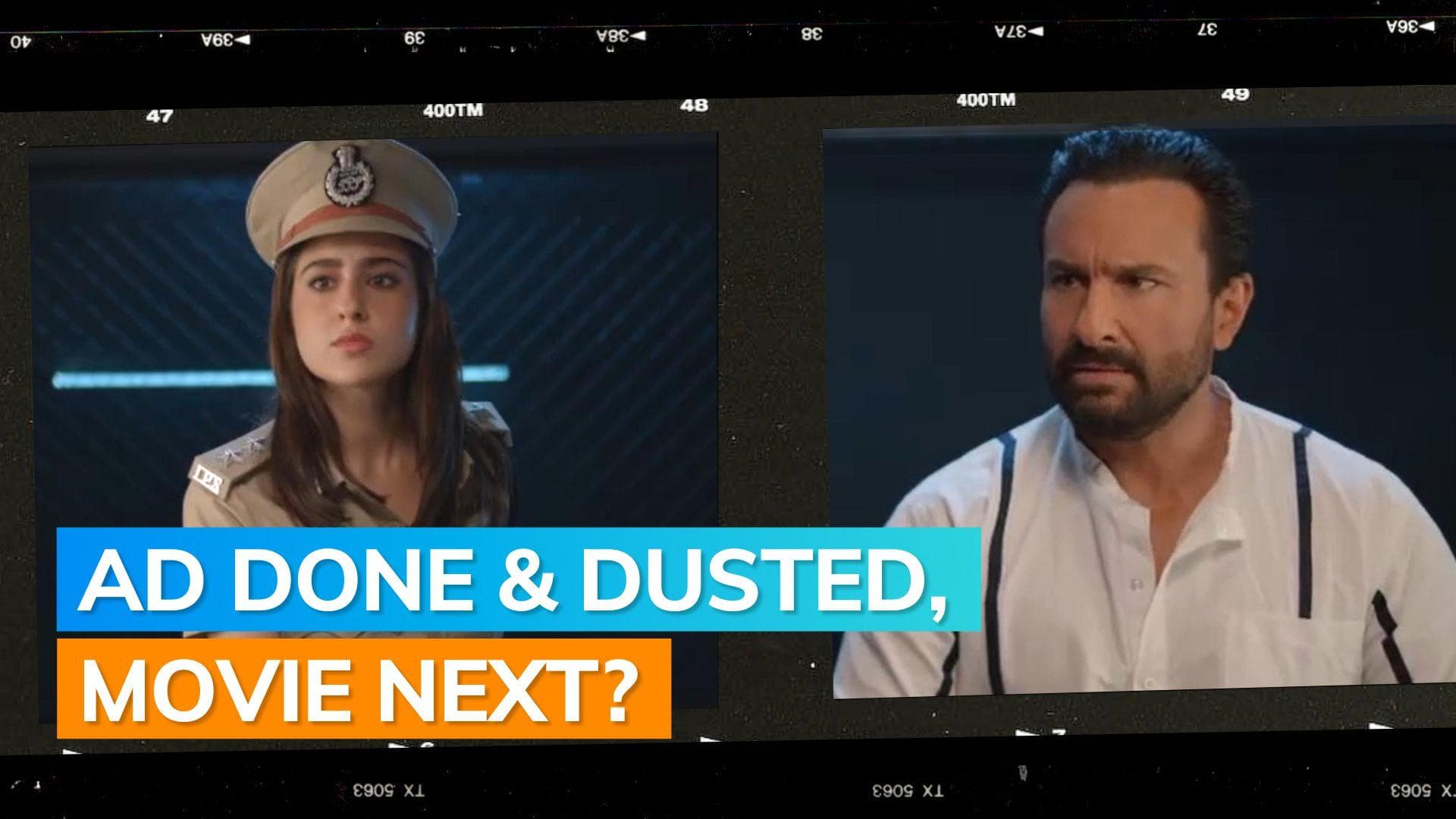 Sara Ali Khan and Saif Ali Khan star together in an ad for first time; here's what fans have to say