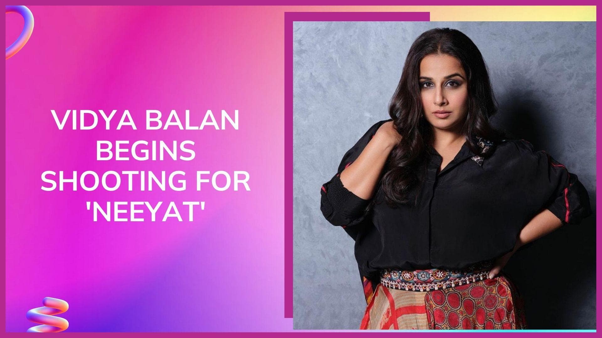 Vidya Balan, Ram Kapoor starrer 'Neeyat' commences shoot