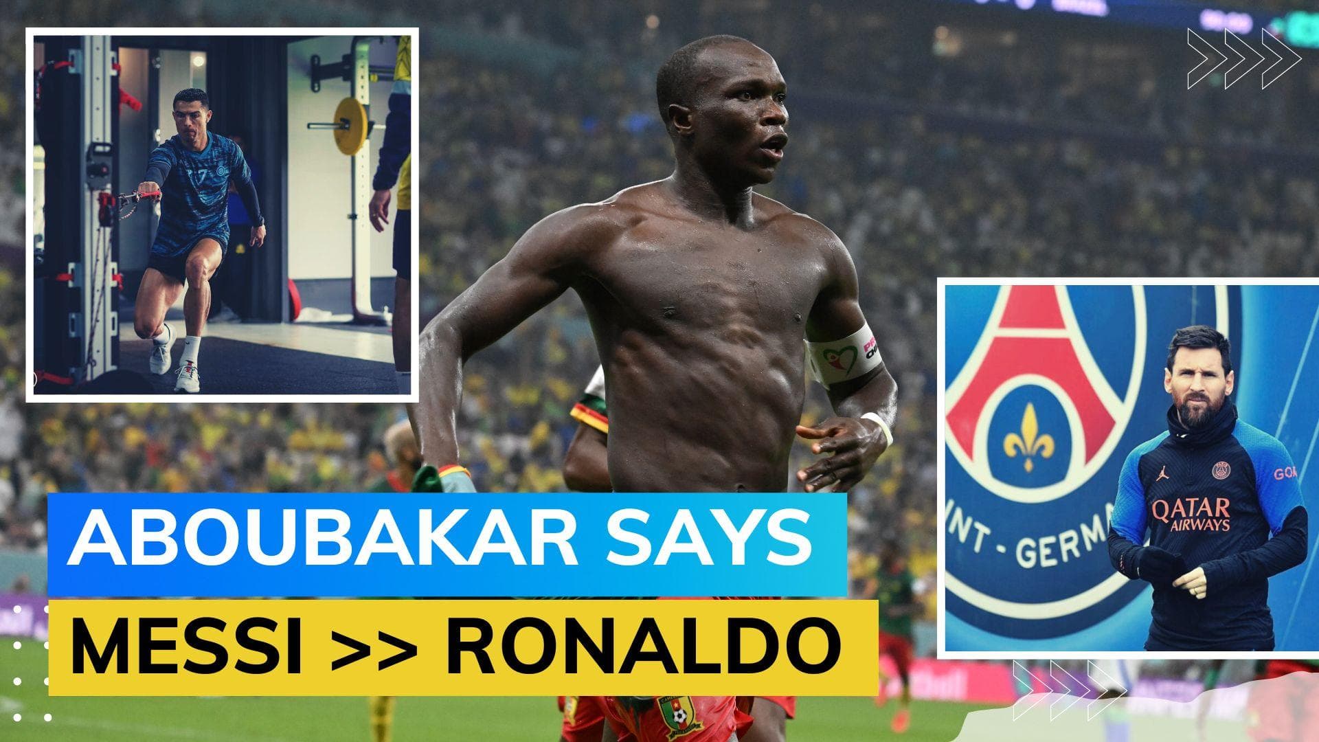 'Always knew Messi was better than Ronaldo' - Aboubakar leaves Al Nassr with dig at CR7