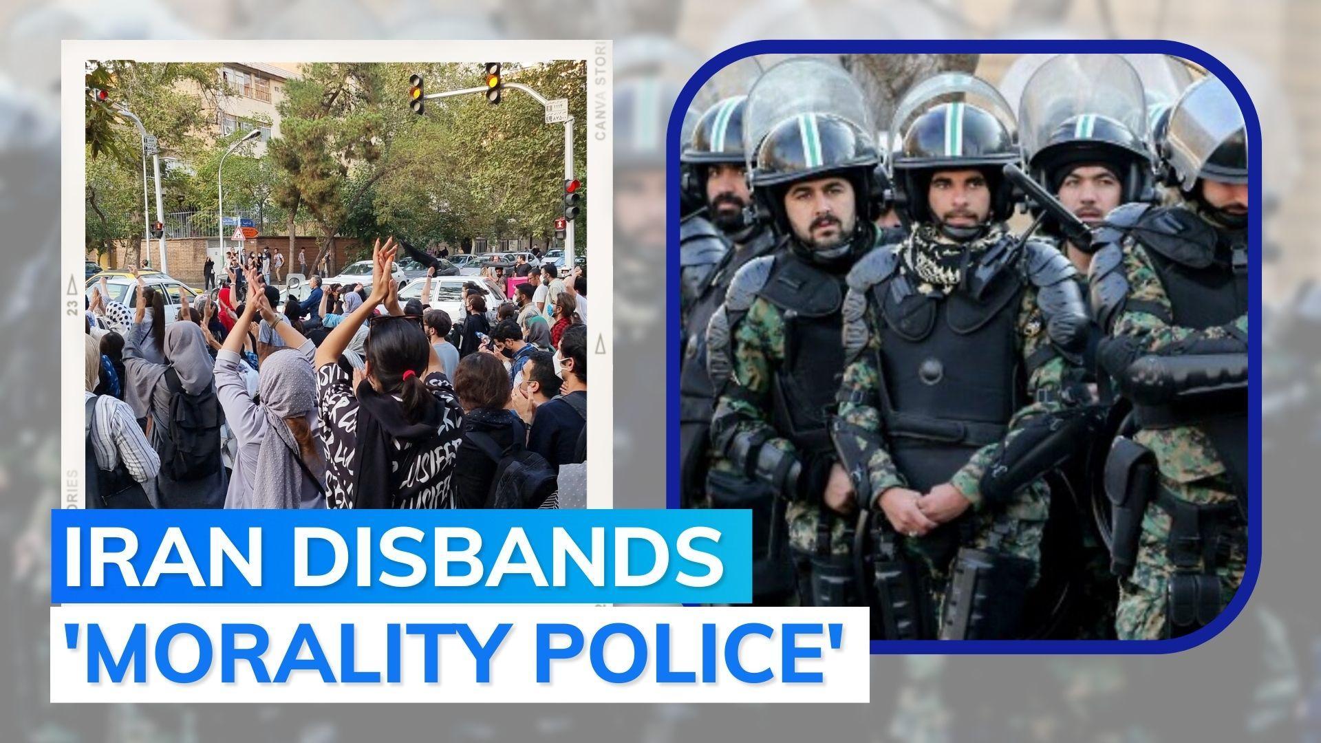 Iran abolishes morality police amid raging anti-hijab protests : Reports