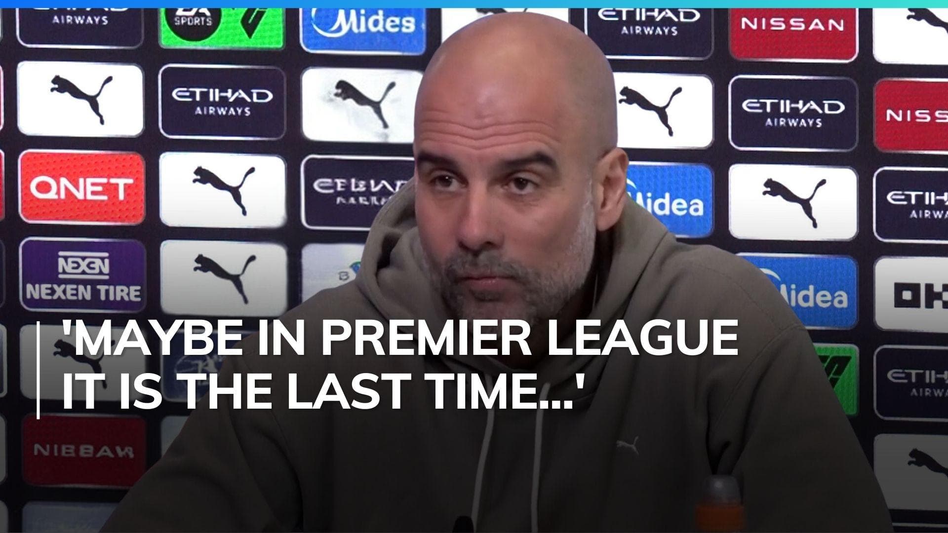 Manchester City coach Pep Guardiola believes Jurgen Klopp will 'be back sooner or later'