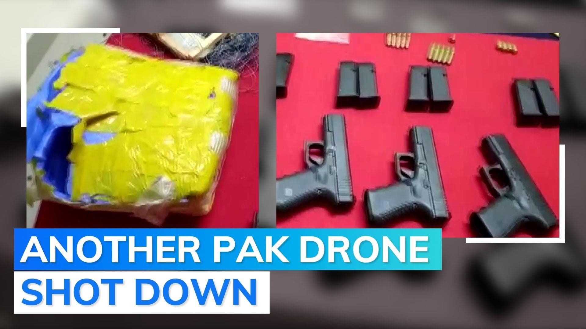 5 pistols, 90 bullets dropped by Pakistan drone recovered in Punjab