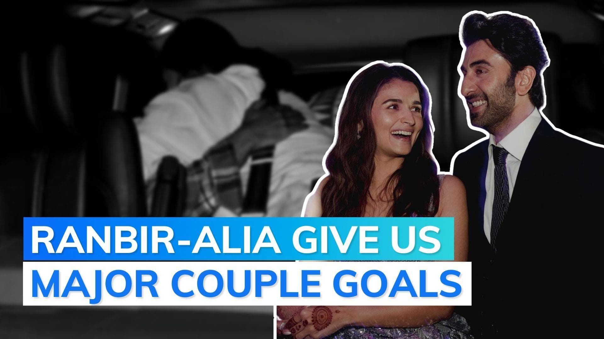 Alia Bhatt returns post 'Heart of Stone' shoot, Ranbir Kapoor picks her up at airport 