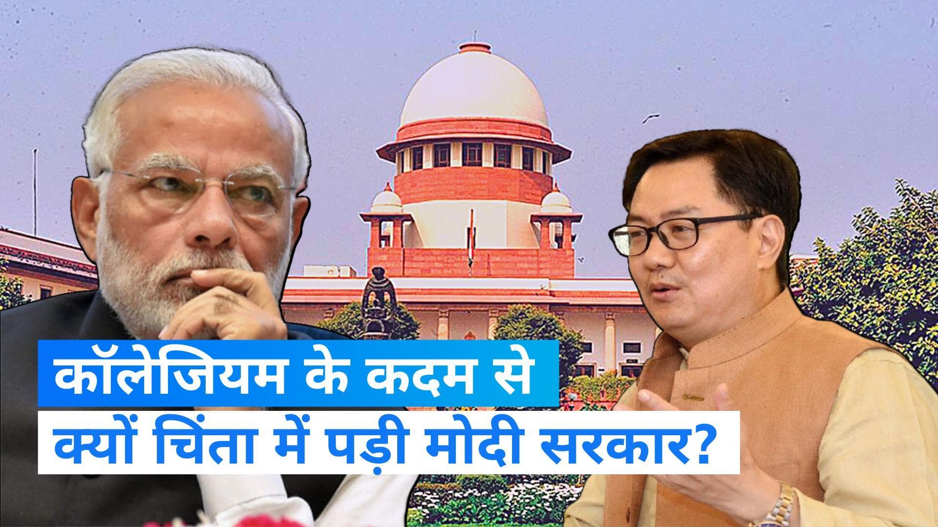 Supreme Court कॉलेजियम से नाराज हुए किरेन रीजीजू, बोले- IB-RAW की रिपोर्ट सार्वजनिक करना चिंता की बात
