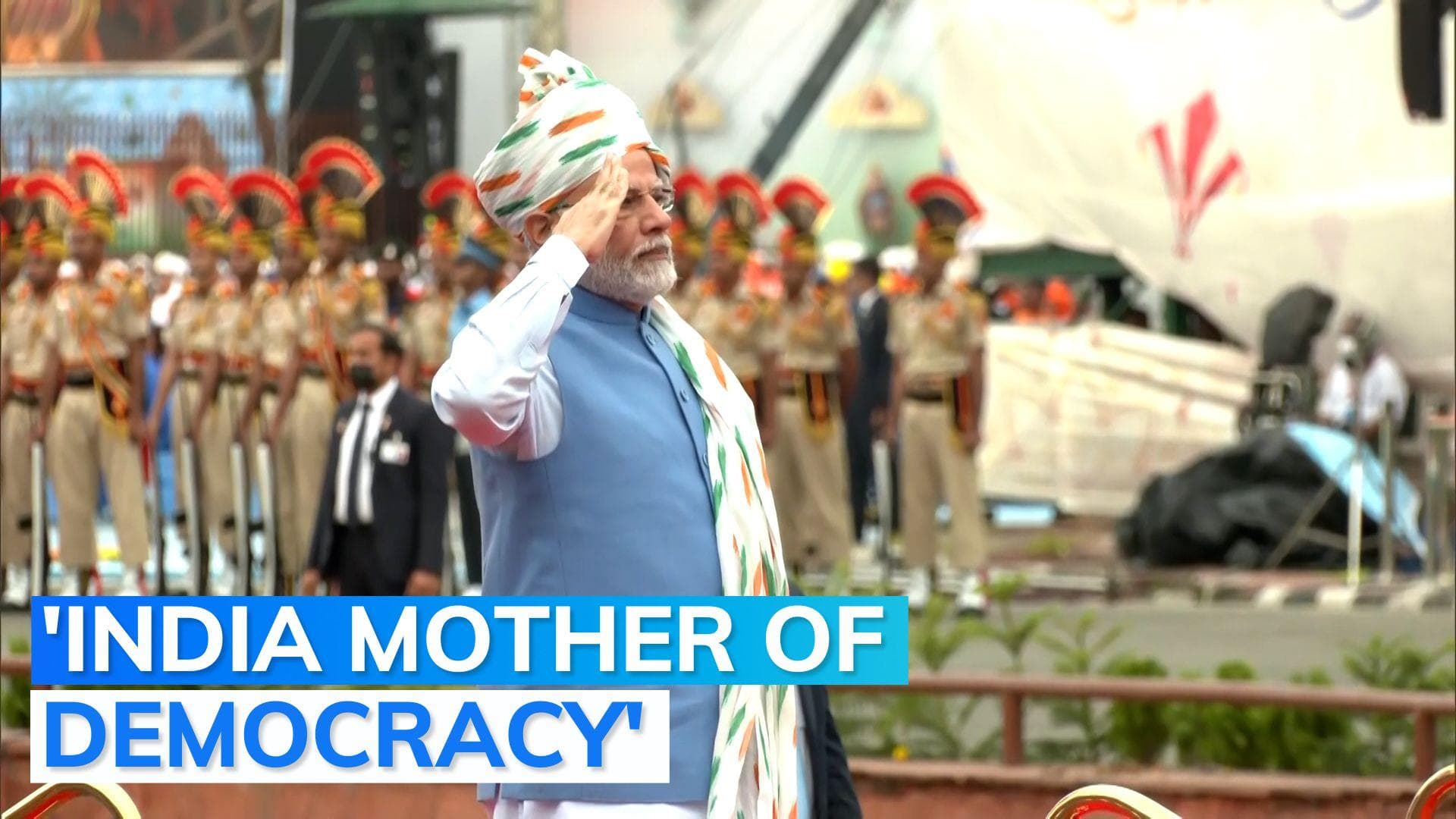 Independence Day 2022: top takeaways from PM Modi's Red Fort address