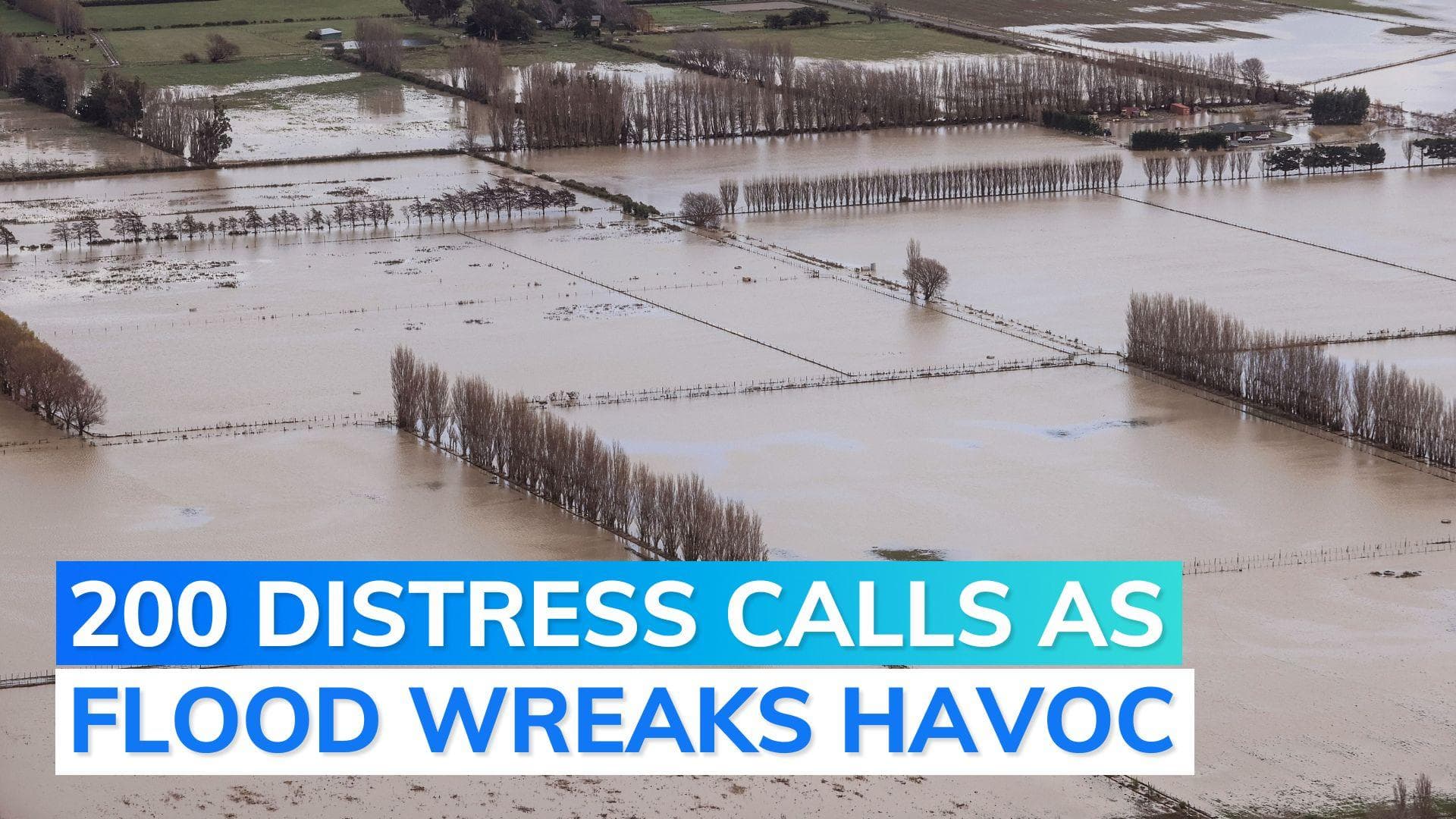 Auckland floods: student who was exploring caves goes missing as govt declares emergency 