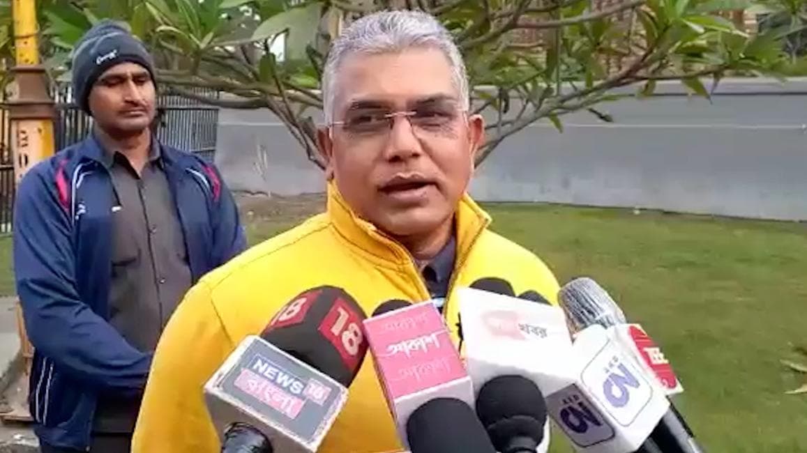 Dilip Ghosh: পুরভোটে ছাপ্পার পাপ ধুতে গঙ্গাসাগরে গিয়েছেন মমতা, কটাক্ষ দিলীপের