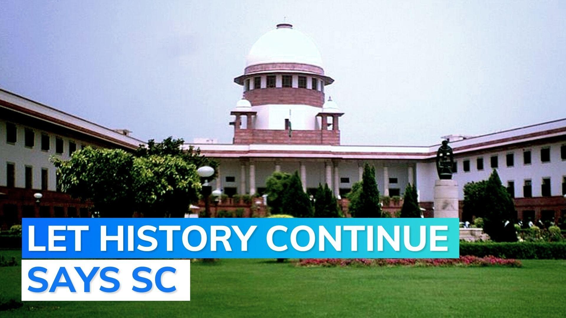 Not here to reopen history: SC junks PIL on Taj Mahal