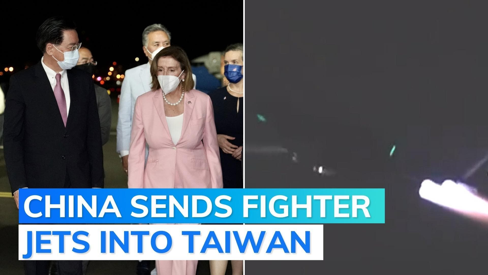 21 Chinese military planes fly into Taiwan as US House Speaker Pelosi visits