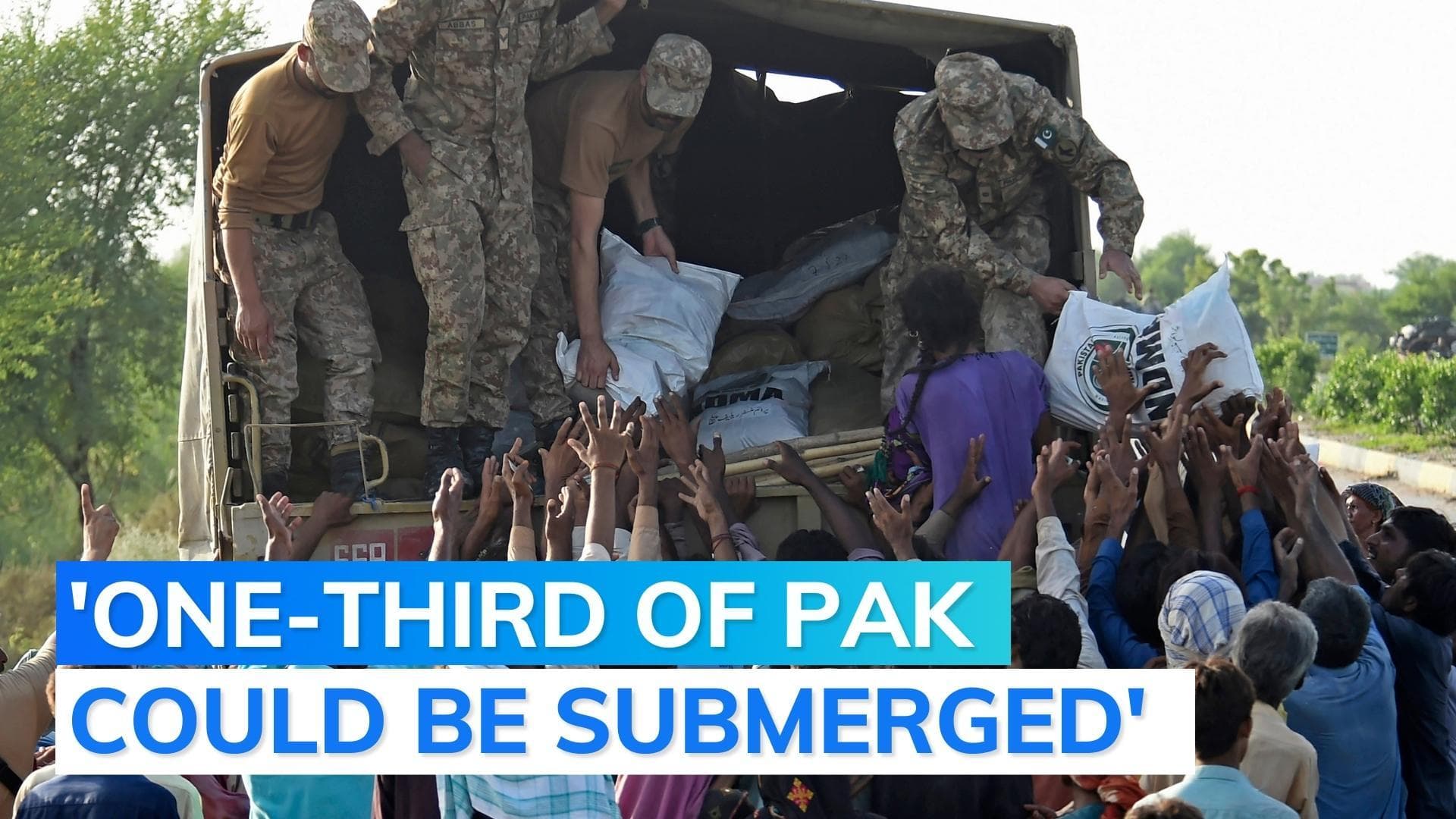 Pakistan seeks international help to tackle flood emergency