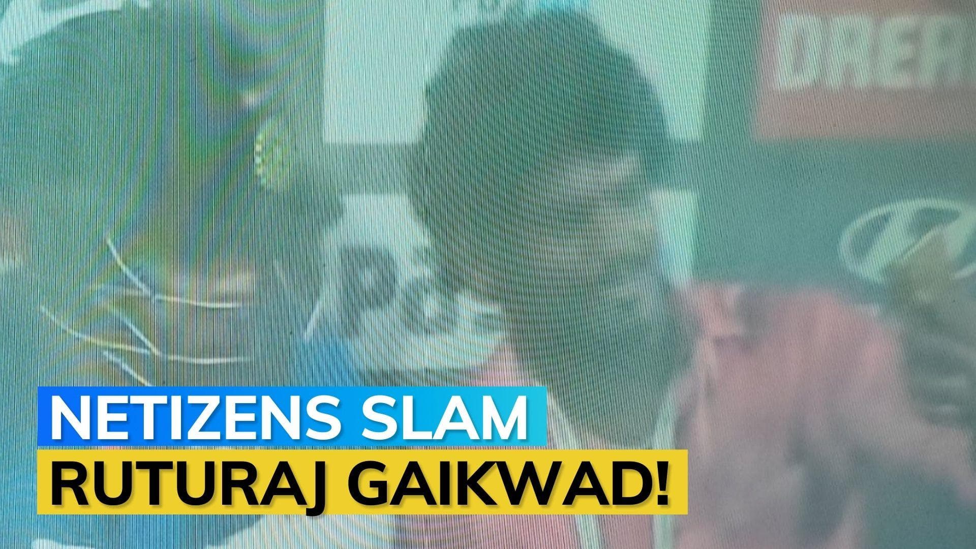 IND Vs SA: Ruturaj Gaikwad faces backlash for ‘disrespecting’ groundsman