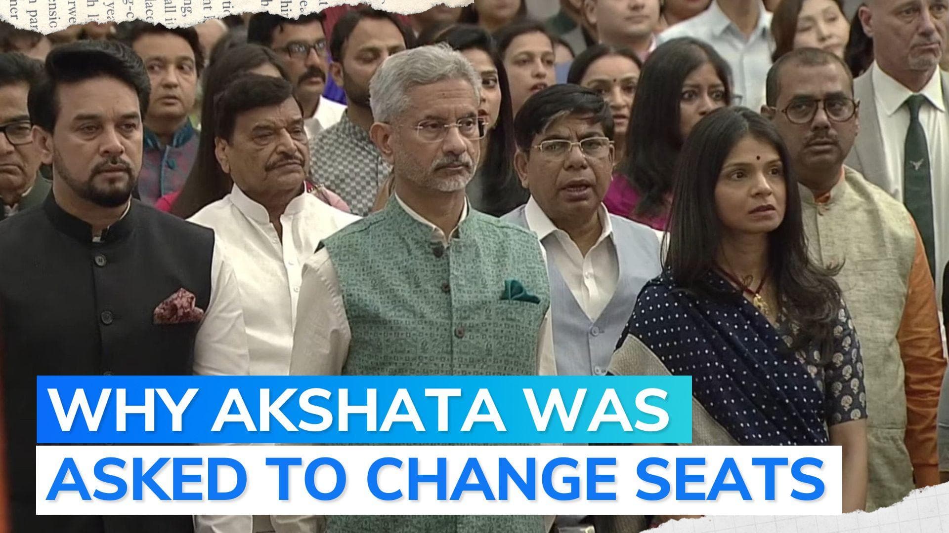 Padma awards: UK PM's wife's seat changed for this reason