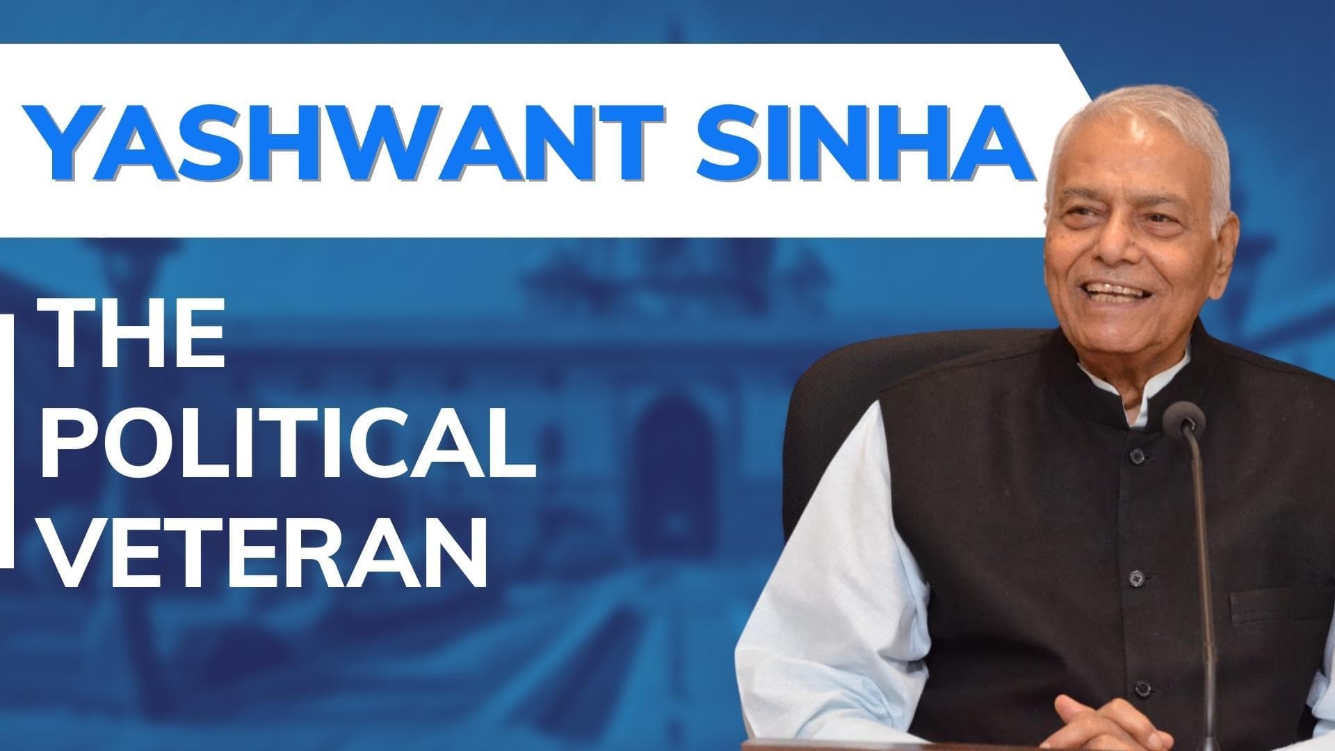 Presidential polls: From a BJP loyalist to a fierce critic, Yashwant Sinha's political journey