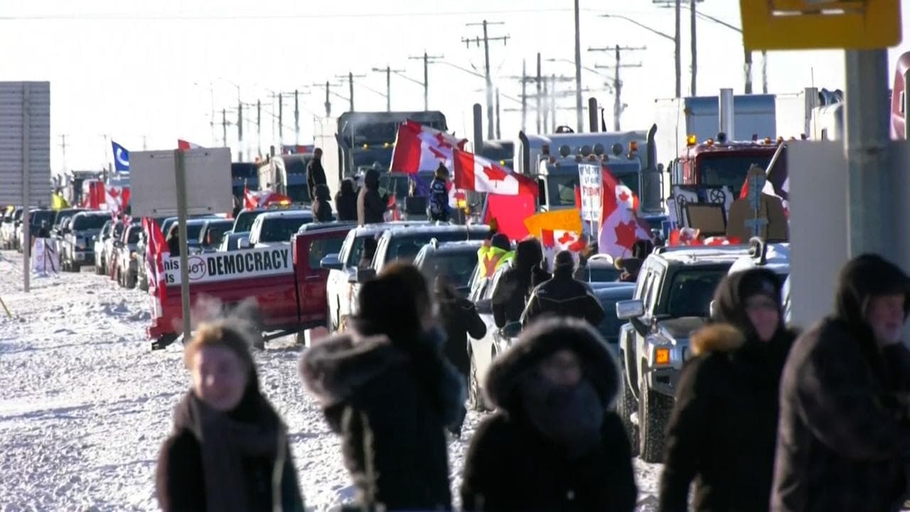 Canada PM Justin Trudeau moved to secret location amid protests?