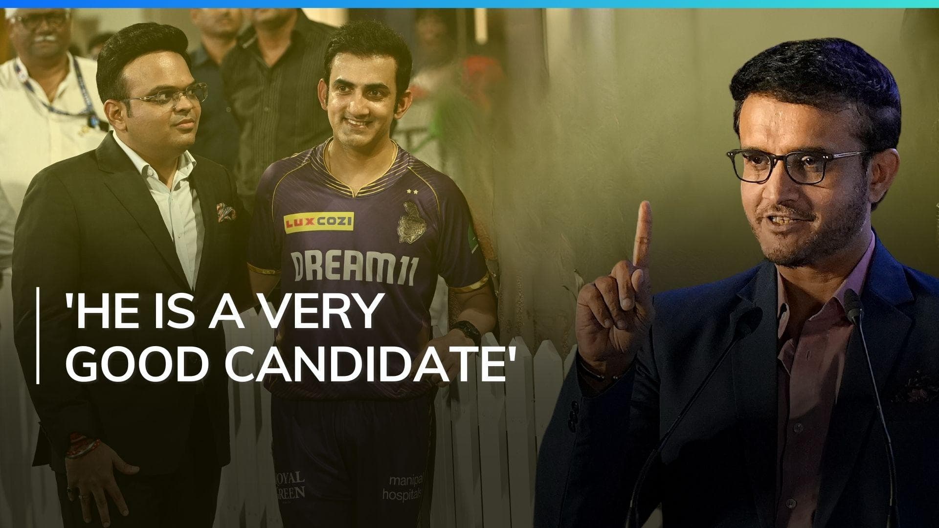  'If Gambhir has applied, he would be good coach for Team India': Sourav Ganguly 