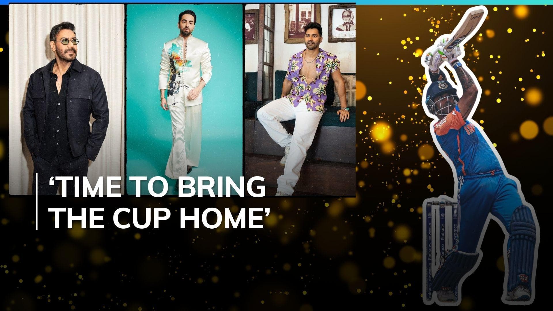 Team India reaches T20 WC Final: Ajay Devgn, Varun Dhawan and others cheer for Men In Blue