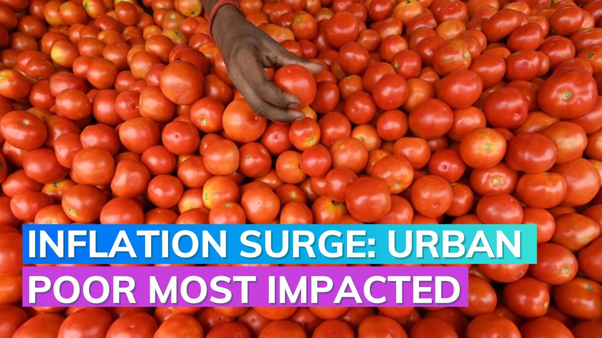 July inflation in India| Urban poor most impacted says Crisil