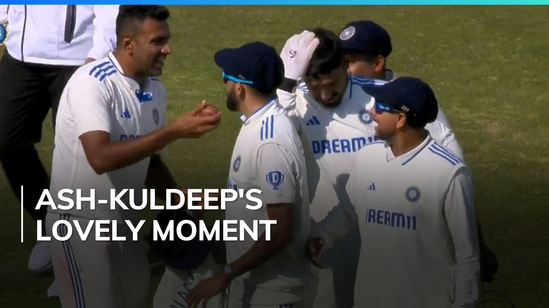 Watch: Kuldeep Yadav, R Ashwin share heartwarming moment at end of England's innings in Dharamsala