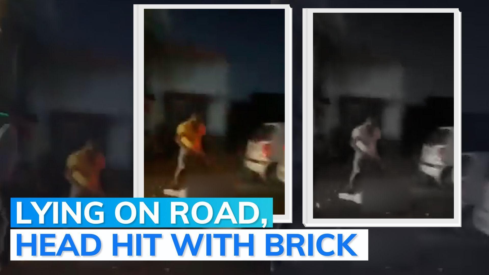 On cam: ex-cop's son 'beaten to death with bricks' over parking dispute in UP's Ghaziabad