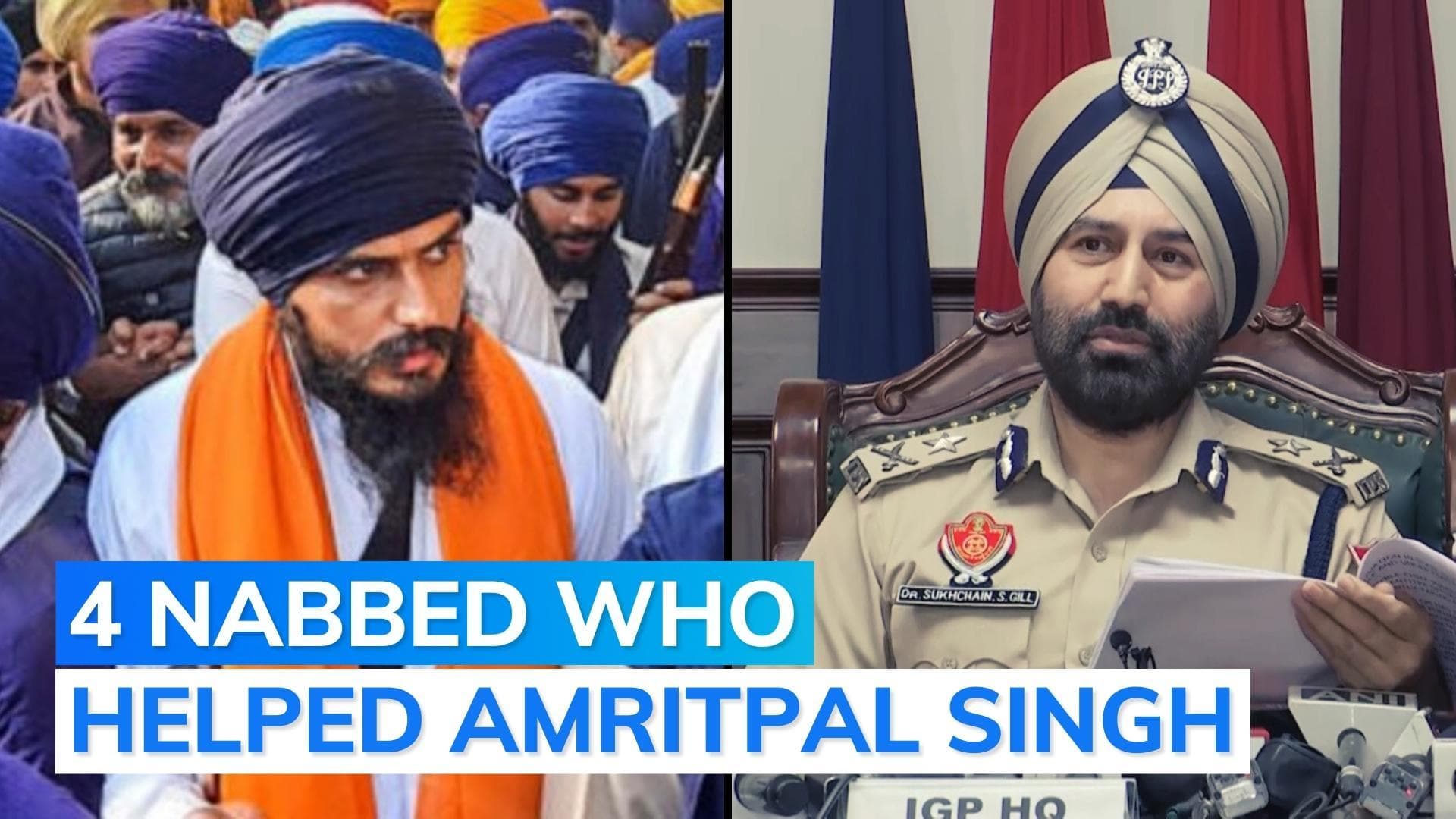 ‘Visited gurudwara, changed outfit…’: Punjab Police on Amritpal Singh’s escape