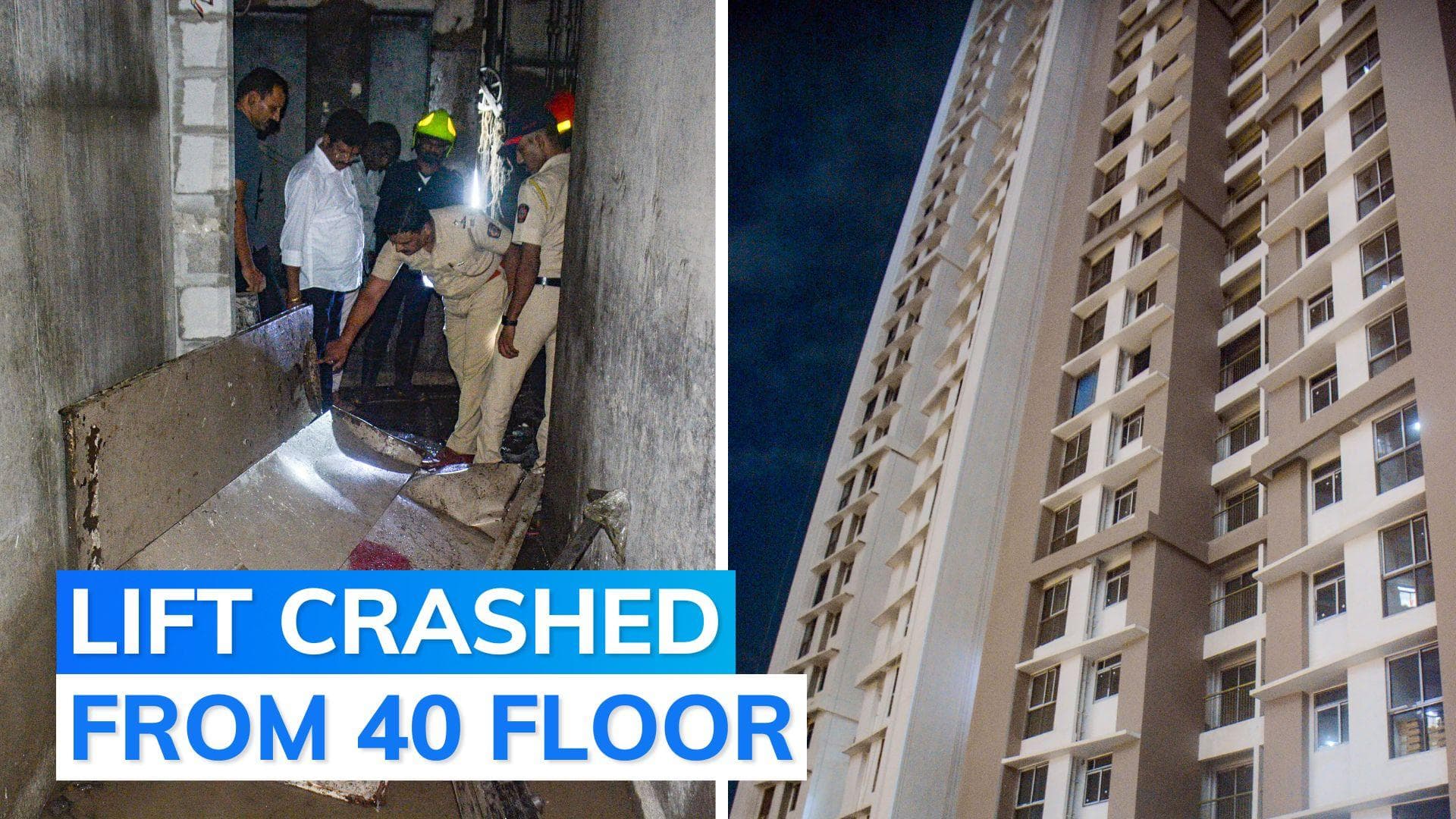 Thane: seven workers killed as construction lift of highrise crashes