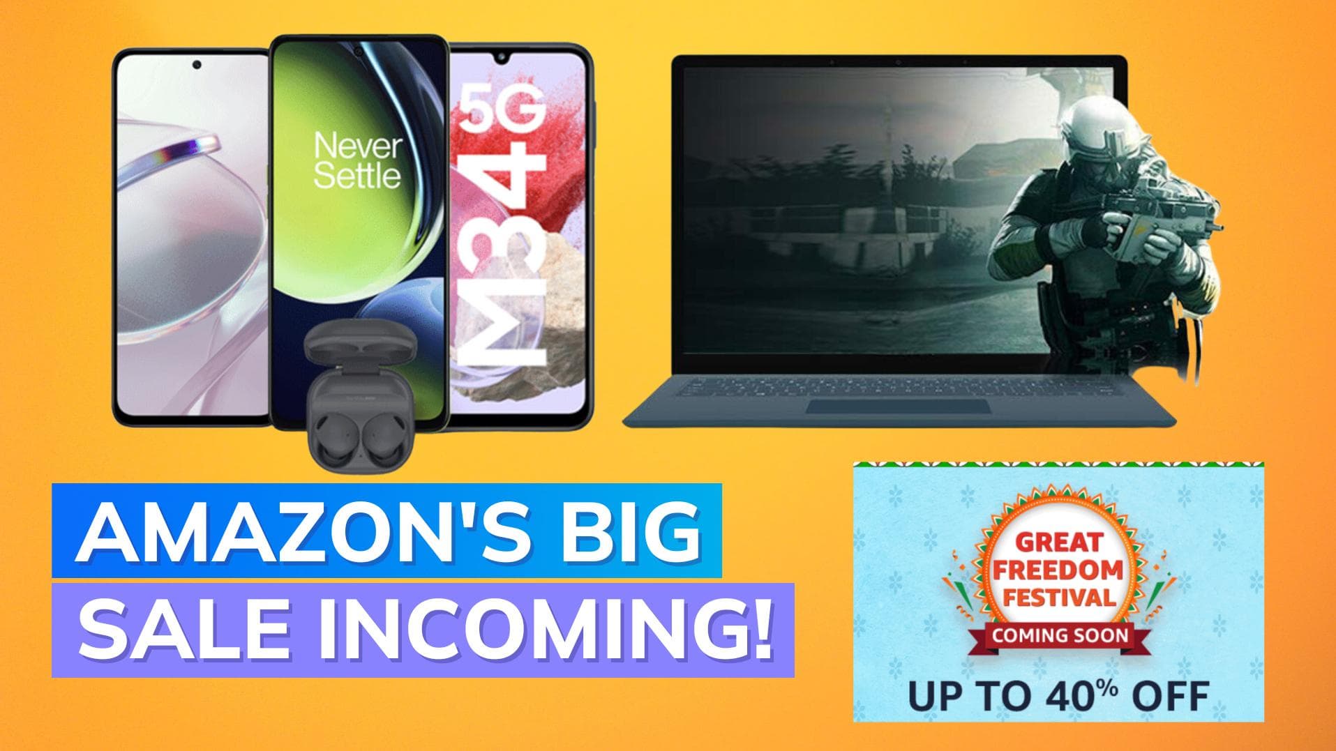 Amazon Great Freedom Festival 2023: Sale starts & end date; Biggest offers on iPhone, Samsung smartphones