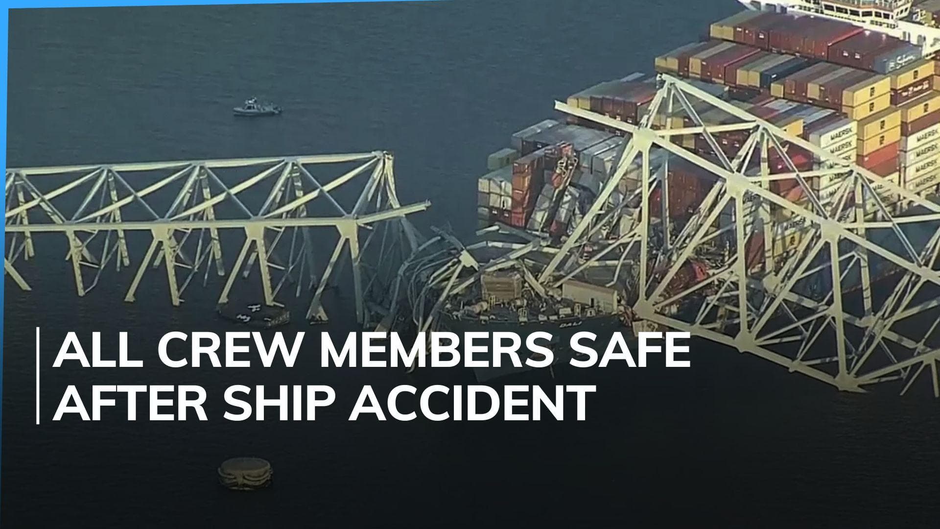 Baltimore bridge collapse: crew of ship that collided was all-Indian