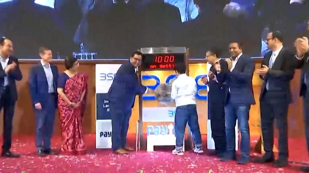 Paytm Listing; hard start for investors as share trades below issue price