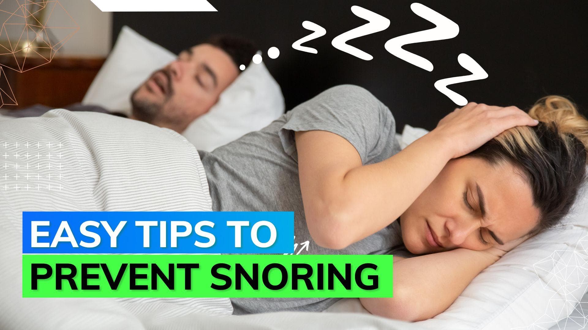 Annoyed by your snoring habit? Try these useful tips to stop it