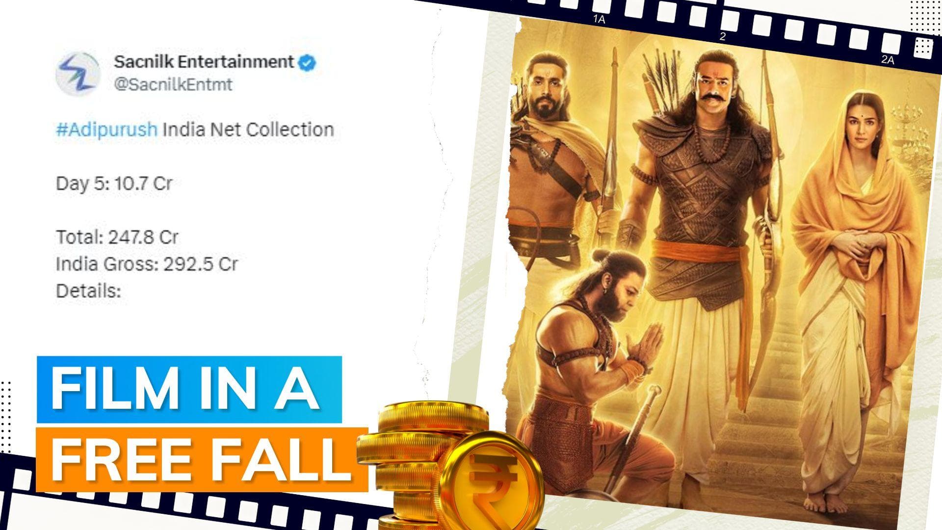 ‘Adipurush’ box office day 5: Film approaches Rs 400 cr mark globally; sees massive drop in India