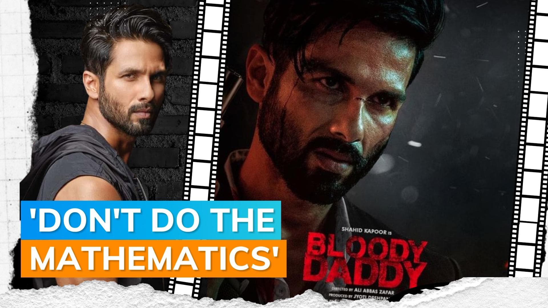 Shahid Kapoor dismisses reports that claim he charged ₹40 crore for 'Bloody Daddy'; watch
